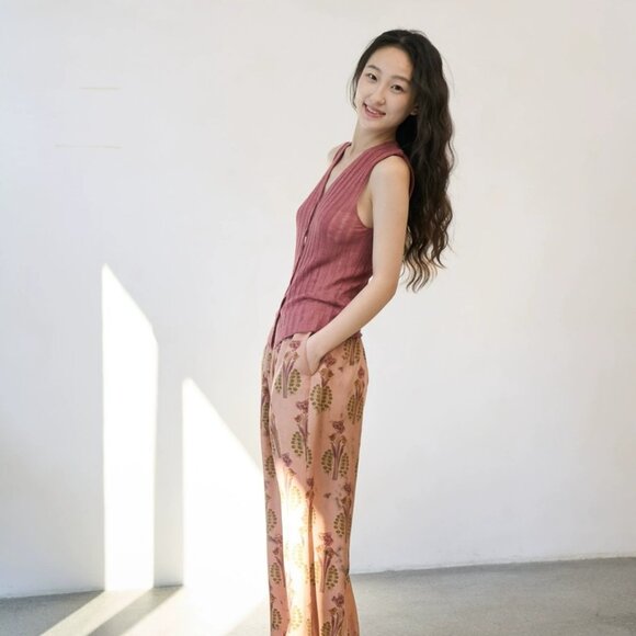 Cortana 2025 ANTICO knitted vest jacket - Picture 2 of 5